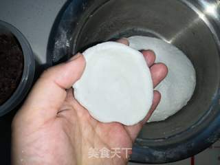 山药糯米豆沙饼的做法步骤:12