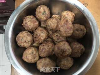 炸肉圆的做法步骤:11