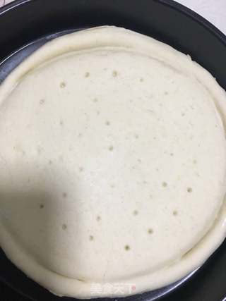洋葱培根披萨的做法步骤:3