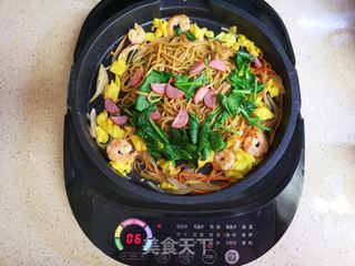 时蔬炒面的做法步骤:8