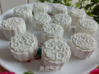 豆沙山药糕的做法步骤:4