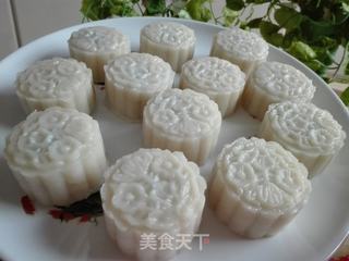 豆沙山药糕的做法步骤:7