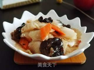 醋溜白菜片的做法步骤:8