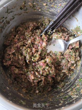 猪肉芹菜馅饼的做法步骤:7