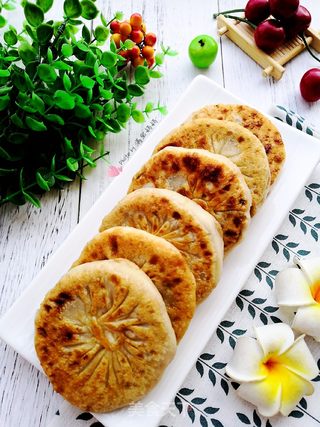 猪肉芹菜馅饼的做法步骤:15