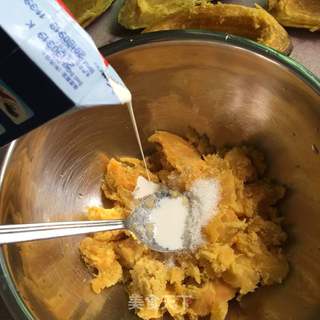 奶香烤红薯的做法步骤:6
