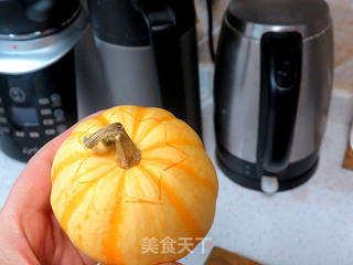 香香美美滴~【南瓜糯米盅饭】的做法步骤:11