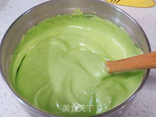 小清新范儿滴【菠菜南瓜蛋糕卷】的做法步骤:16