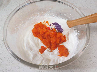 小清新范儿滴【菠菜南瓜蛋糕卷】的做法步骤:21