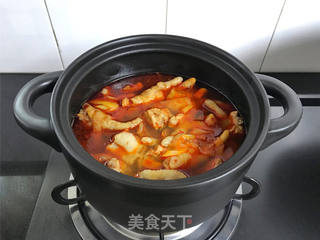 子排鸡爪煲的做法步骤:7