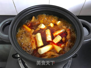 子排鸡爪煲的做法步骤:8