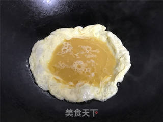 青菜鸡蛋炒饭的做法步骤:4
