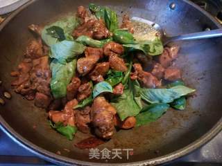 台式三杯鸡的做法步骤:8