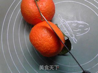 香橙蒸蛋羹的做法步骤:2