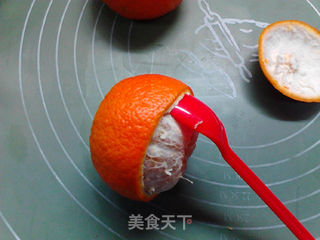 香橙蒸蛋羹的做法步骤:4