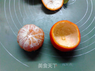 香橙蒸蛋羹的做法步骤:7
