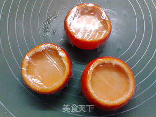 香橙蒸蛋羹的做法步骤:16
