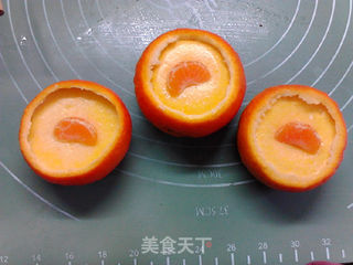 香橙蒸蛋羹的做法步骤:19