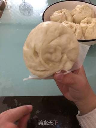 金沙奶黄包的做法步骤:7