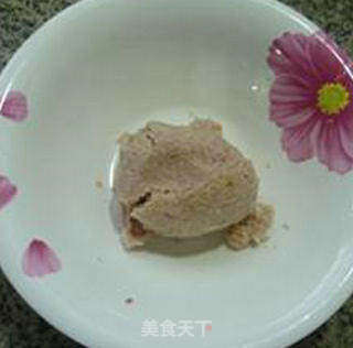 紫薯豆渣糕的做法步骤:5