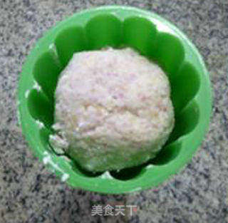 紫薯豆渣糕的做法步骤:8