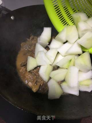 冬瓜焖鸭的做法步骤:7
