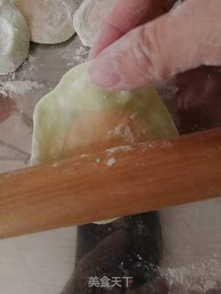 #团圆饭#双色元宝的做法步骤:11