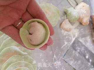 #团圆饭#双色元宝的做法步骤:16