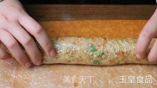豆腐皮糯米卷的做法步骤:4