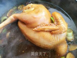 豉油鸡的做法步骤:4