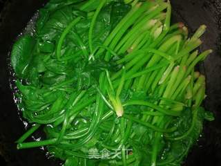 #团圆饭#肉末菠菜的做法步骤:4