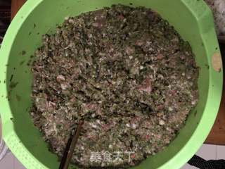 莴笋干肉包的做法步骤:5