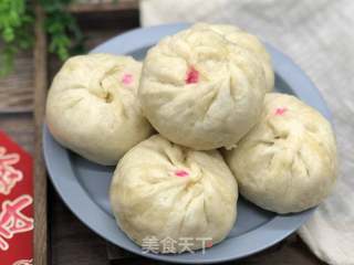 莴笋干肉包的做法步骤:14