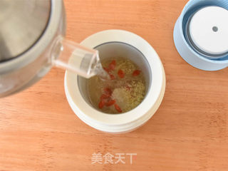 参片枸杞二米粥的做法步骤:6