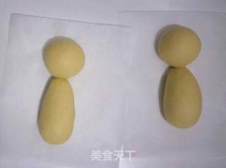 两只老虎馒头的做法步骤:9