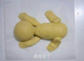 两只老虎馒头的做法步骤:12