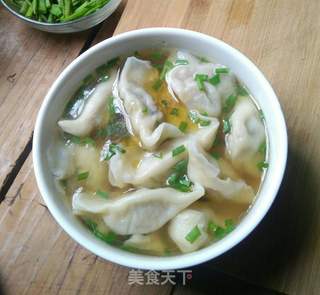 汤饺的做法步骤:8