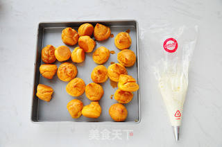 小泡芙的做法步骤:10