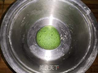 #面食#油泼翡翠裤带面的做法步骤:7