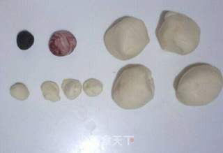 年年有余馒头的做法步骤:5