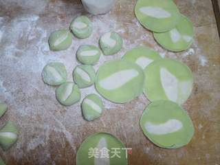 #面食#翡翠百财饺子的做法步骤:21