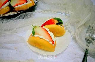 奶油草莓小贝的做法步骤:23