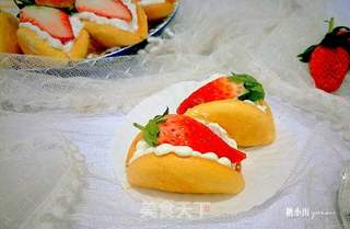 奶油草莓小贝的做法步骤:24