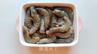 黑胡椒烤虾的做法步骤:5