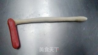 烤肠馒头卷的做法步骤:5