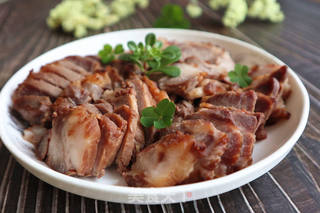 蜜汁叉烧肉的做法步骤:7
