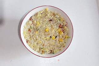 原味蛋炒饭的做法步骤:9
