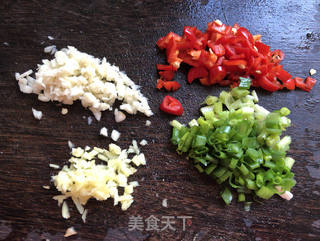 肉末烤茄子的做法步骤:3