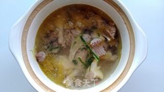 芋艿炖鸡汤的做法步骤:5