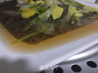 团圆饭~清蒸多宝鱼的做法步骤：5